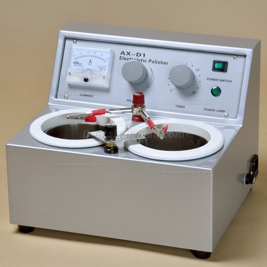 Aixin AX-D1 Dental Lab Electrolytic Polisher With Two Water Bath Equipment